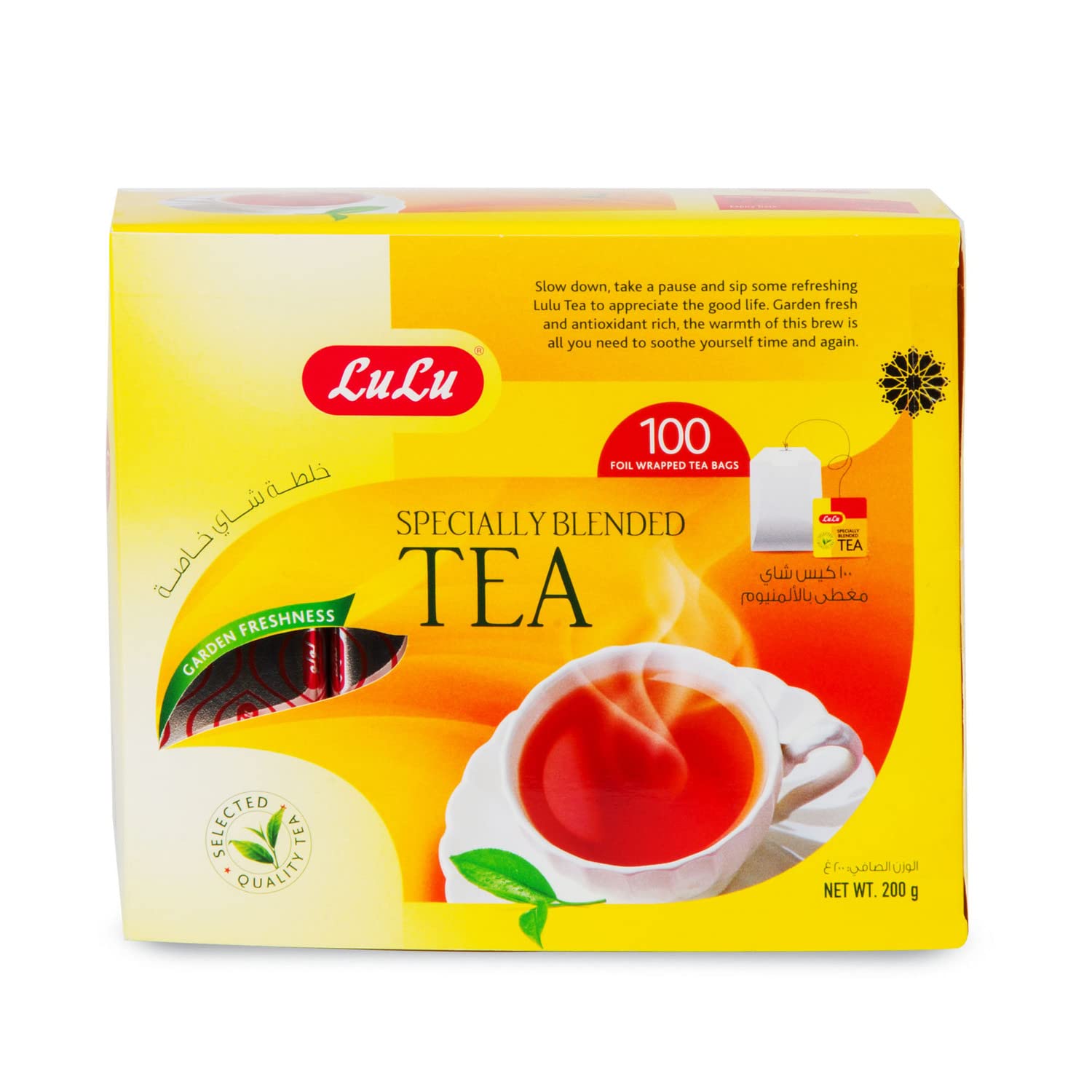 LuLu Blended Tea Bags, 100 pcs
