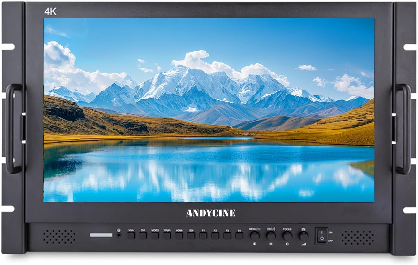 Monitor de Producción 17.3" 4K UHD con Entradas HDMI y SDI