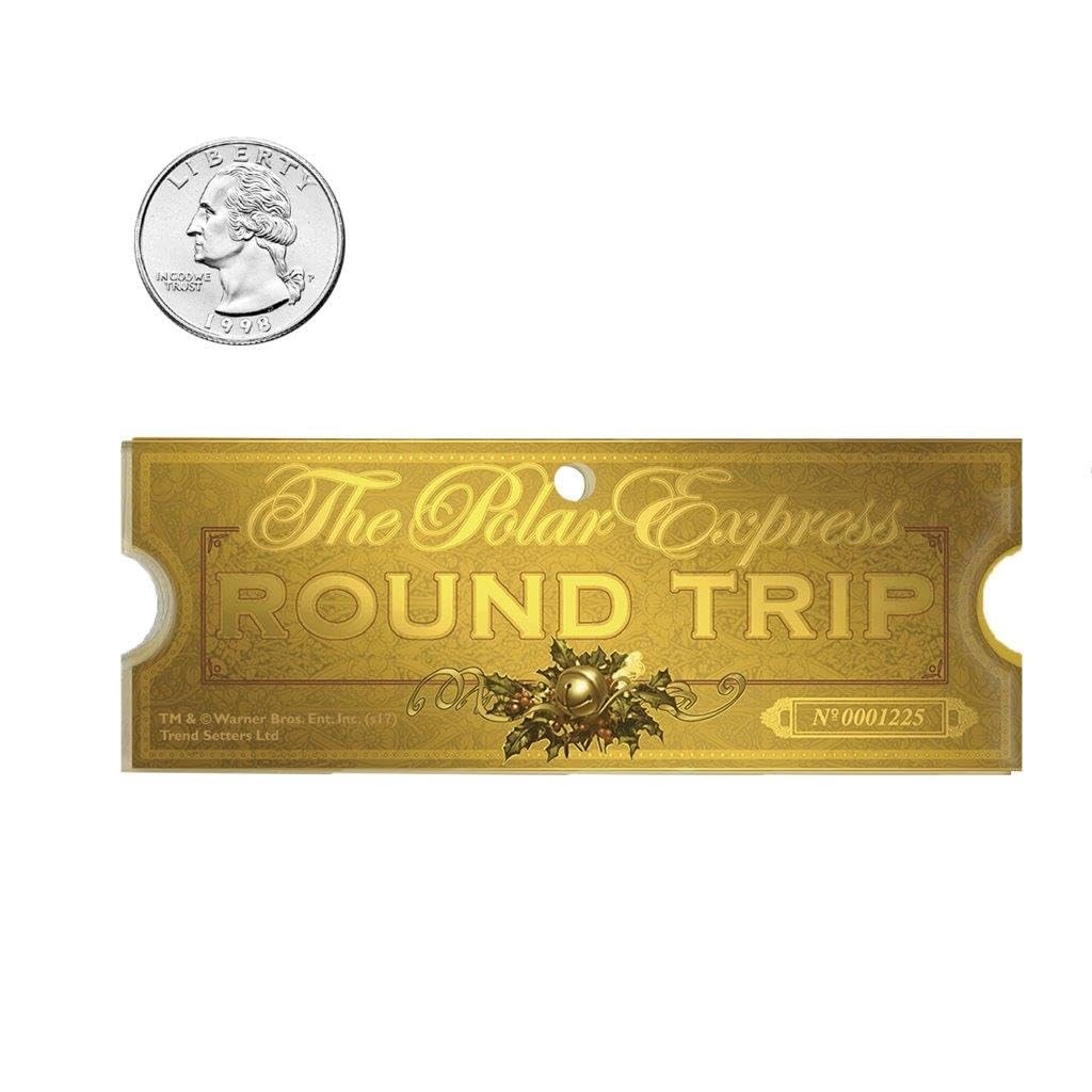 Amazon.com: Polar Express – Round Trip Ticket – Ticket-Shaped