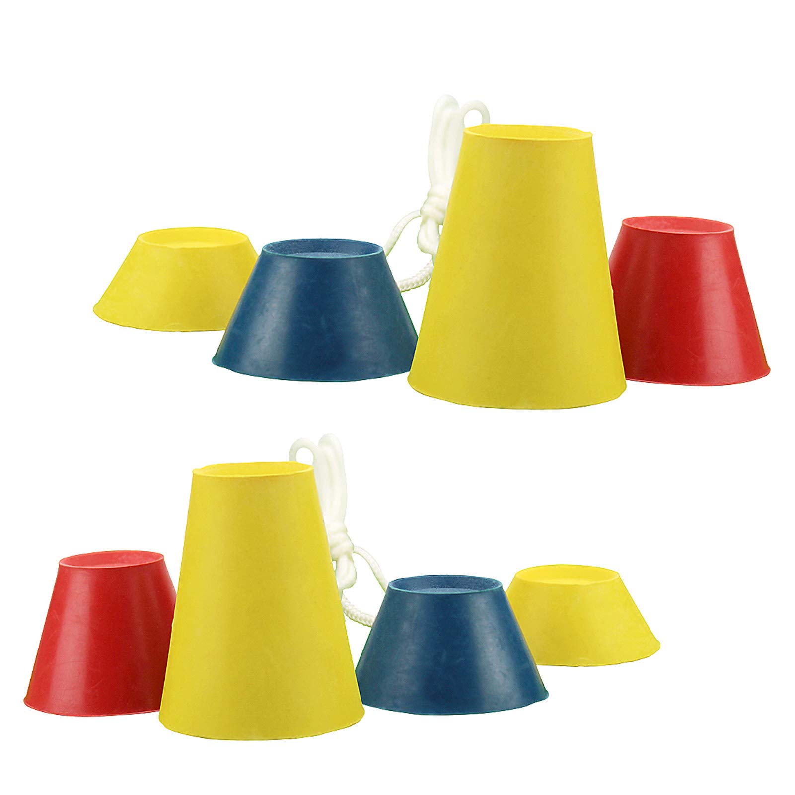 FINGER TEN Rubber Winter Golf Tees with 4 Different Heights 39mm 22mm 16mm 11mm for Frosty Days Durable Golfing Tee 4 in 1 Sizes for Hard Ground Home Driving Range Mat Training Practice