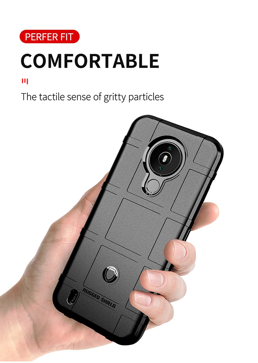 BAIDIYU Funda Para Nokia 1.4, Anti Arañazos, Absorción De Golpes Fundas De Teléfono Resistente A Los Impactos, Funda Del Teléfono Para Nokia 1.4 (azul