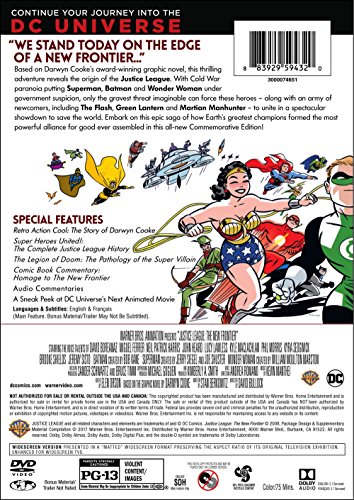 Justice League New Frontier DVD Completa Tu Coleccion de DC 3