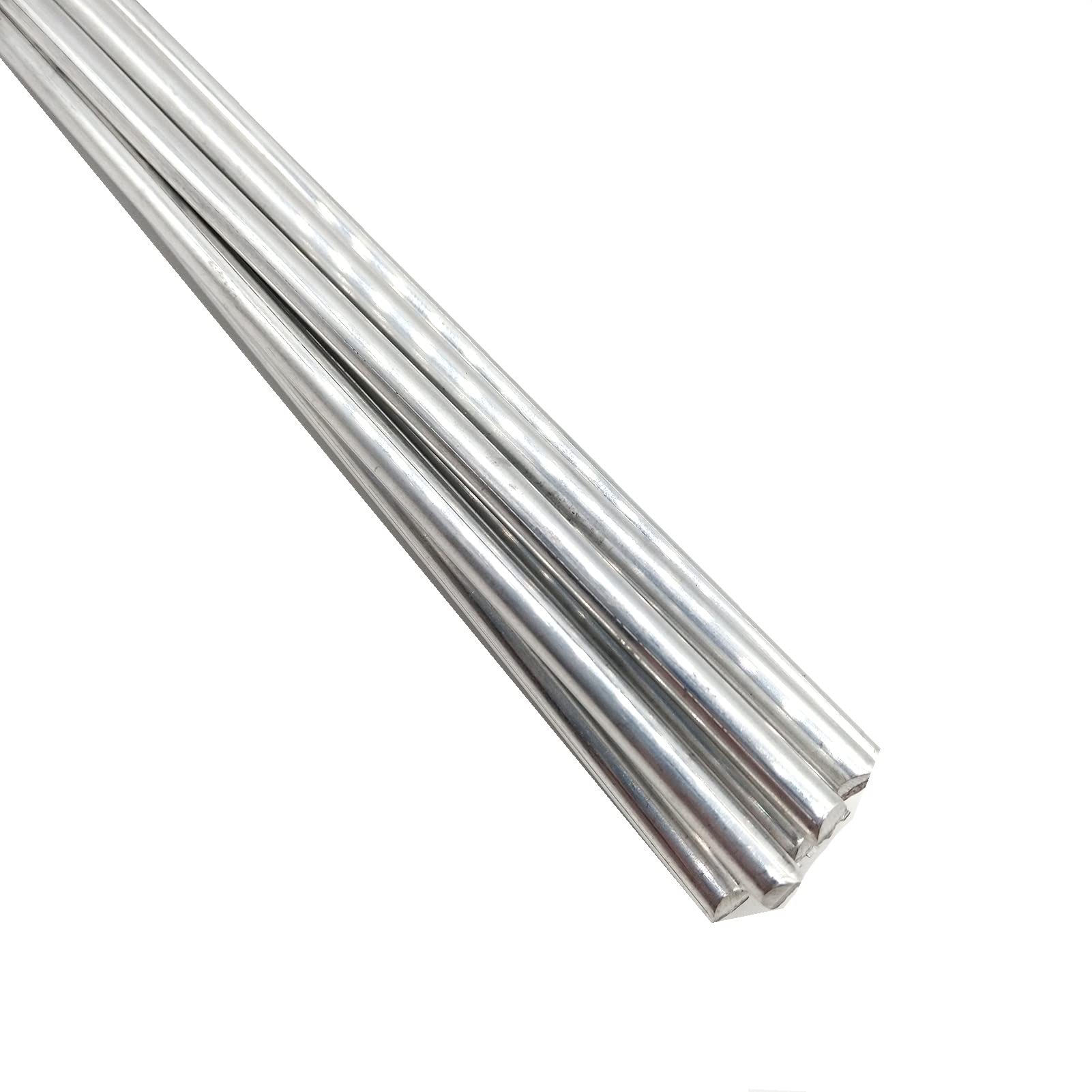 Pręty spawalnicze w niskiej temperaturze, 1,6/2,0/2,5 mm pręty spawalnicze Tig, aluminiowe pręty lutownicze do palnika propanowego (kolor: 5 szt., rozmiar: 2,5 mm x 250 mm)