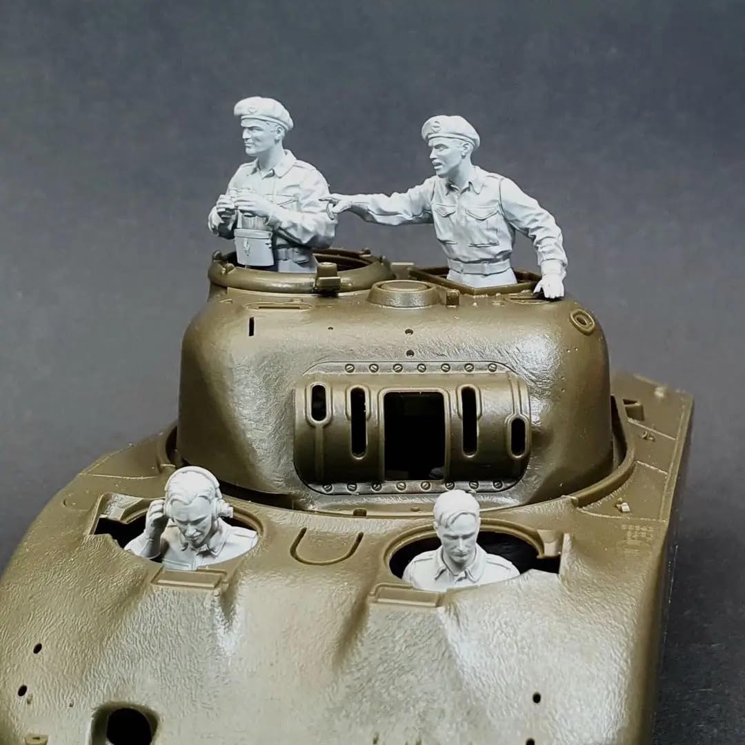 1/35 Resin Model Figure NO TANK, Unassembled and unpainted kit