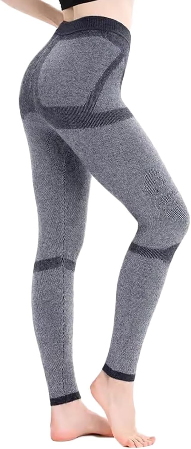 100% Cashmere Thermal Leggings Womens High Waisted Thermal Underwear Bottoms Pants Ladies Thermal Long Johns Autumn Winter