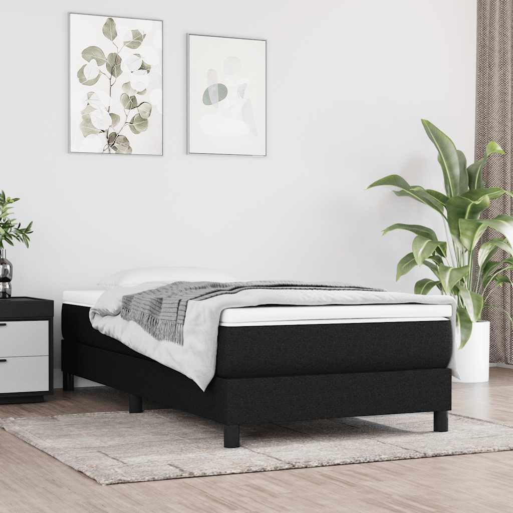 Colchón infantil de muelles ensacados 80x160cm ergonómico negro
