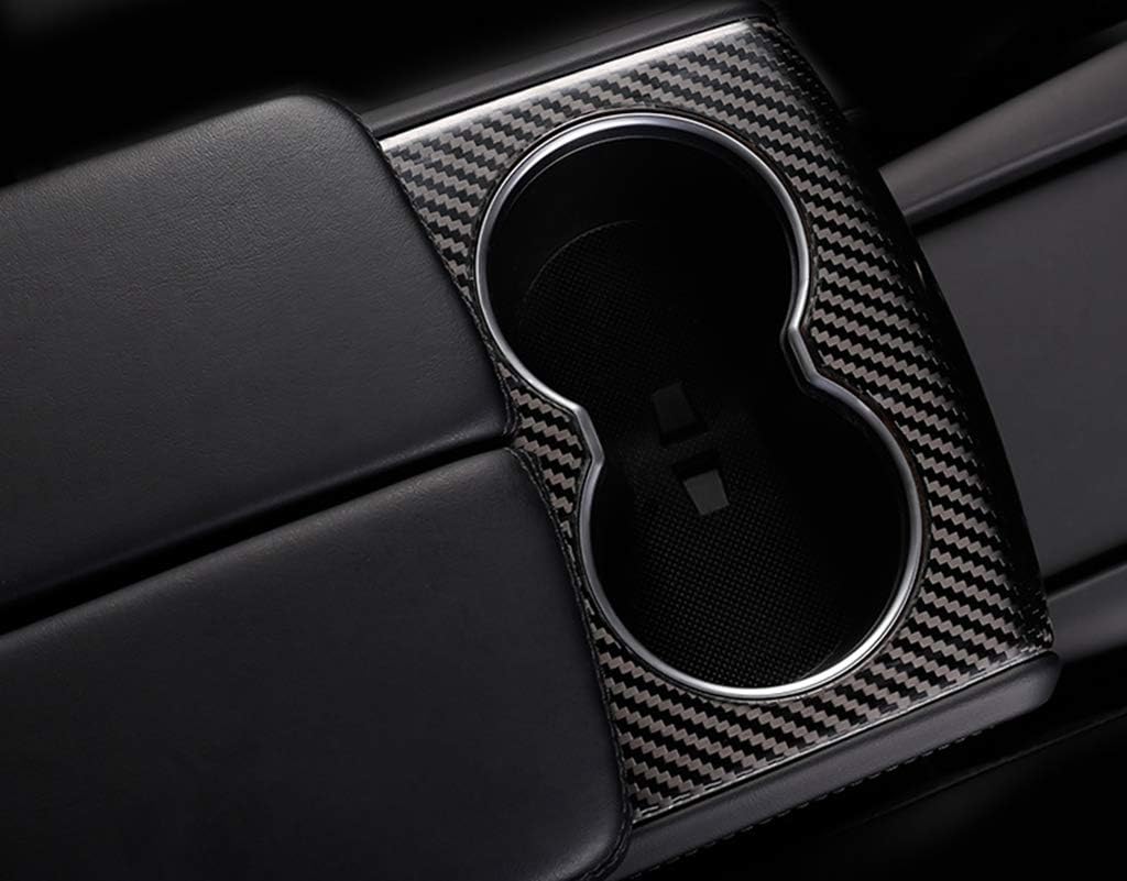 New Carbon Fiber Interior for Tesla Motors Model S 2016-2019 (Cup Seat Cover)