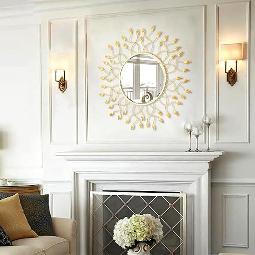 Miniatura 5 de Chende Espejo decorativo moderno para decoración, espejo de sala de estar para decoración