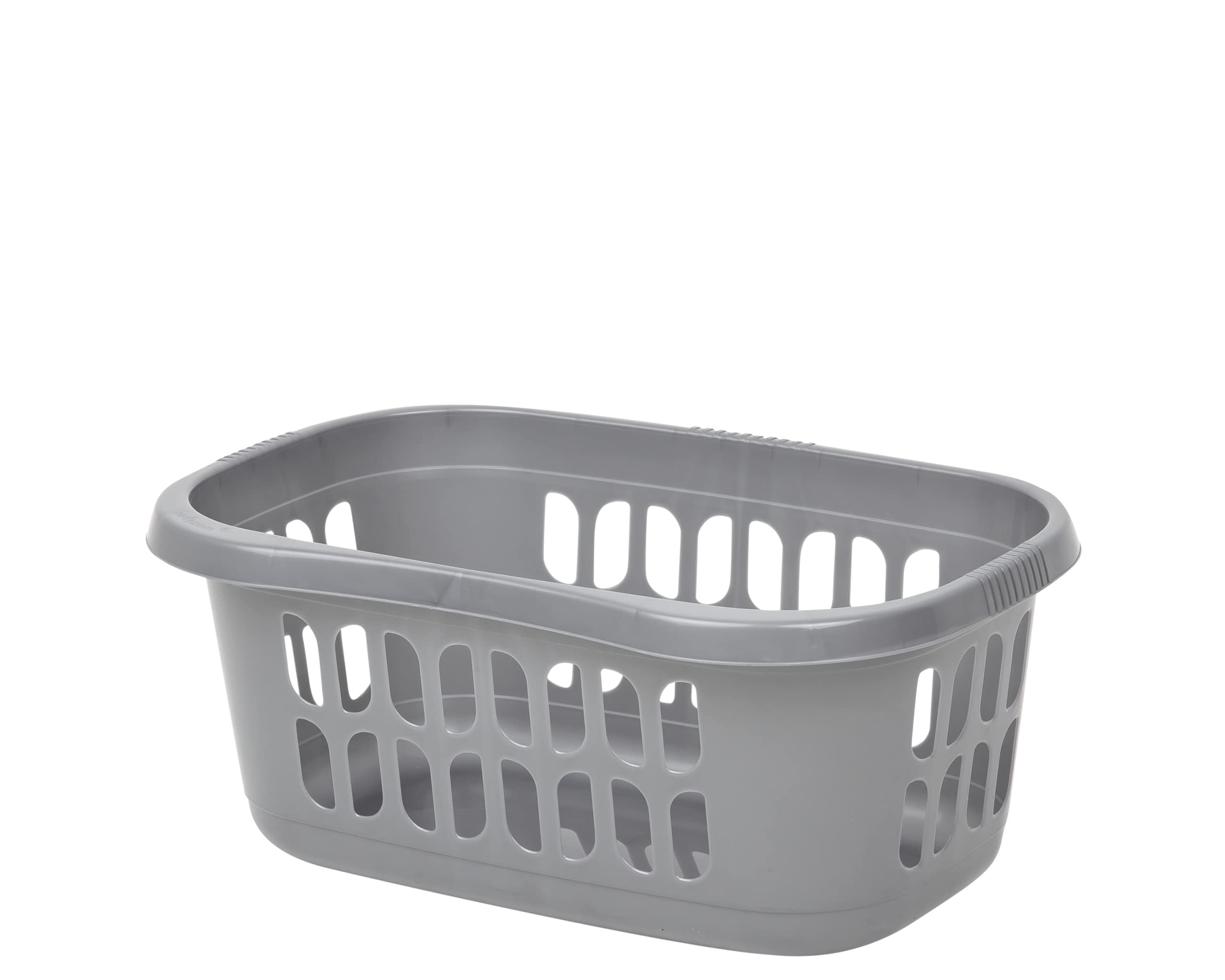 Large High Grade Plastic Laundry Basket With Handles, Hipster Style