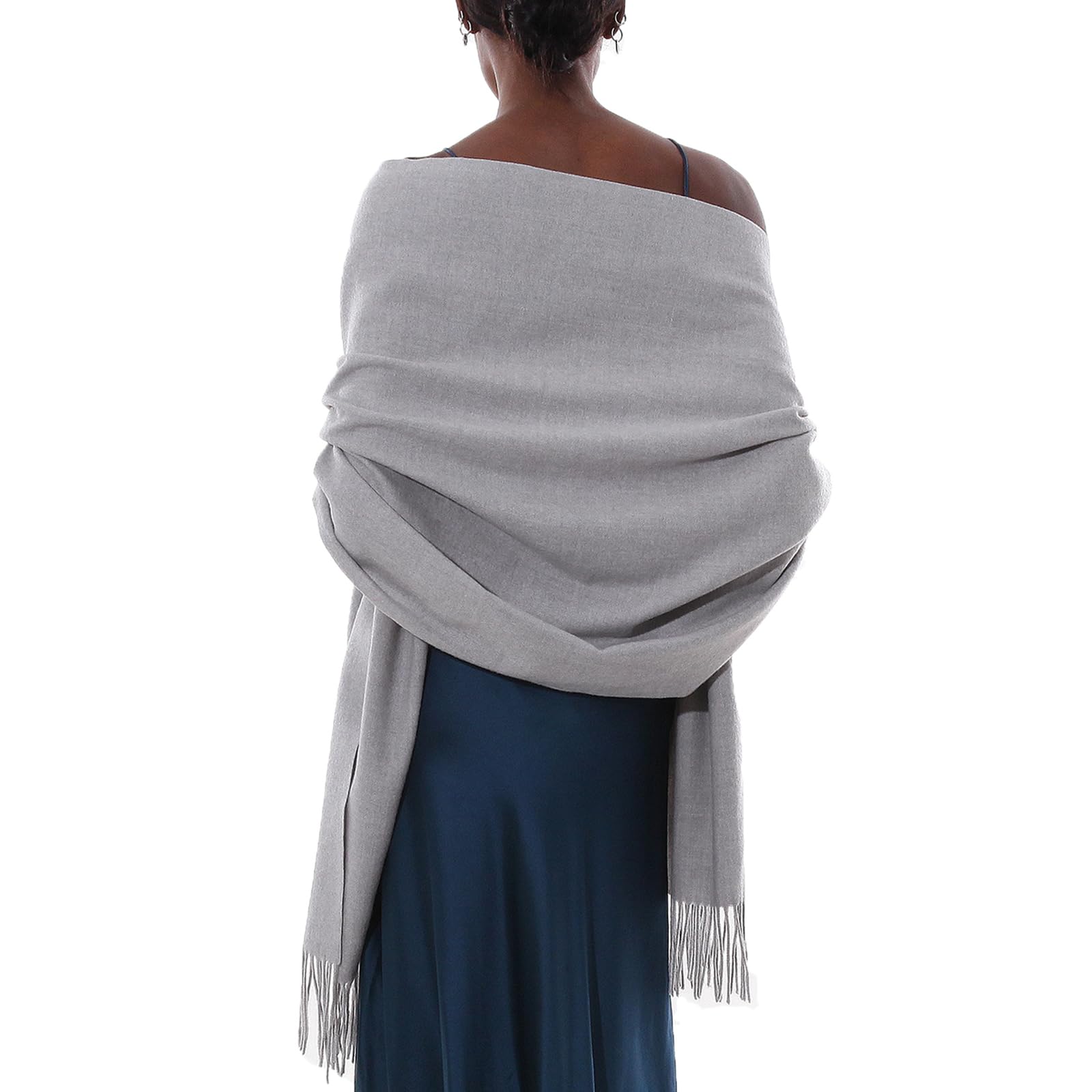 Sciarpa Pashmina Donna Invernale Scialle Sciarpe Elegante Cerimonia Grande Stole Foulard Scialle da Abito Sera