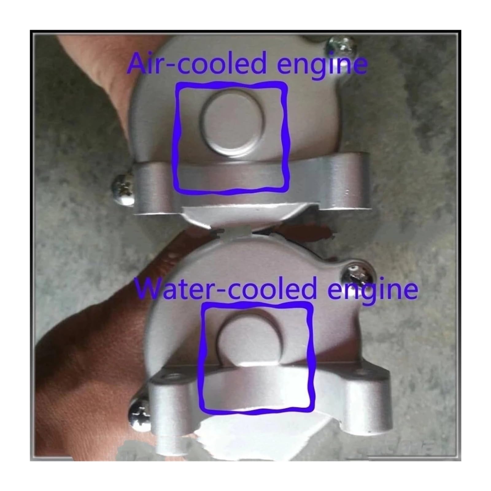 Motor Generador para Zongshen 250 ATV Piezas De Motor Refrigerado por Aire Ciclomotor Scooter ATV CG200 / CG250 9T 11 Dientes Arranque De Motor(Water Cooled 9T)