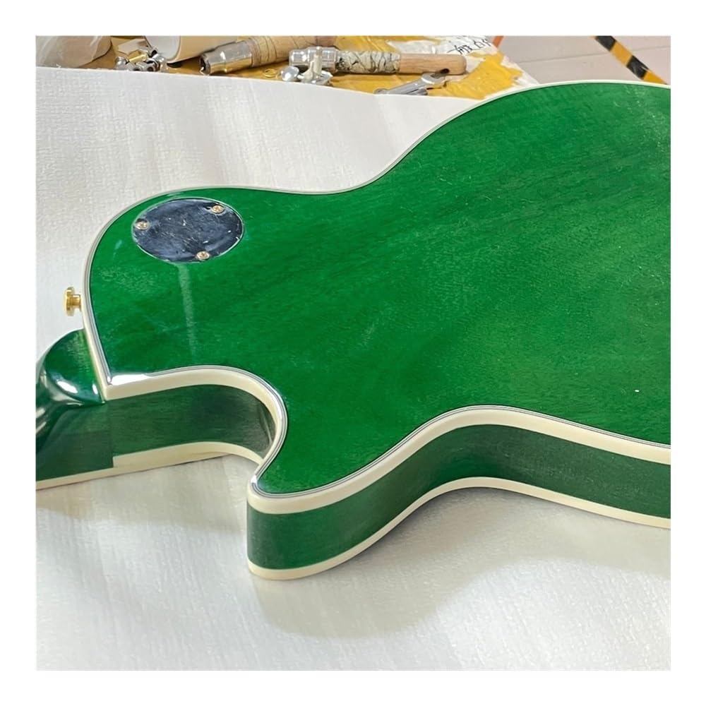 Amazon | カスタムグリーンバーストカラー LP エレキギターソリッド