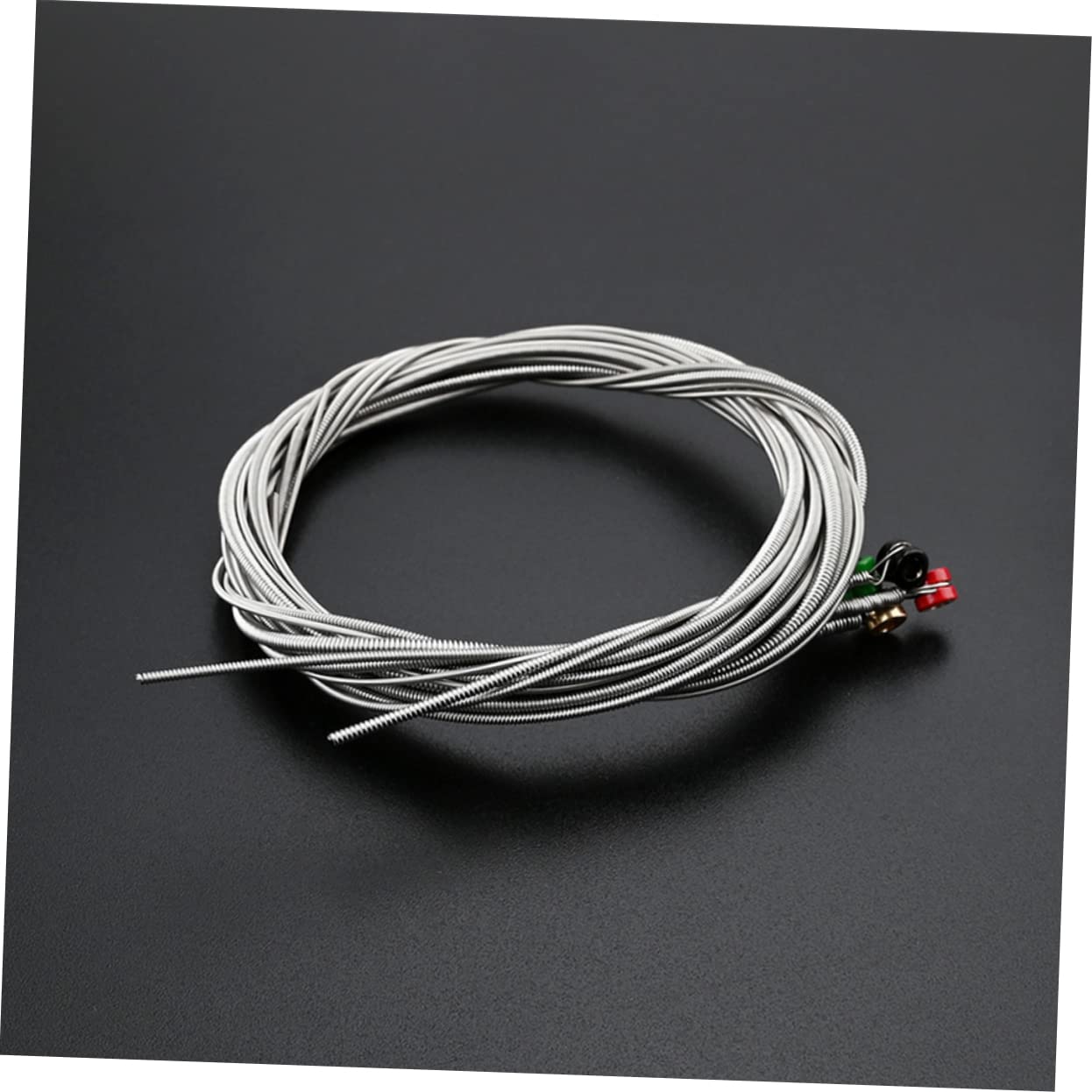 TOYANDONA 3 Juegos cuerda accesorios para bajo cable bajo accesorio de guitarra accesorios de bajo accesorios para instrumentos alambre de musica Metal instrumento musical Acero inoxidable