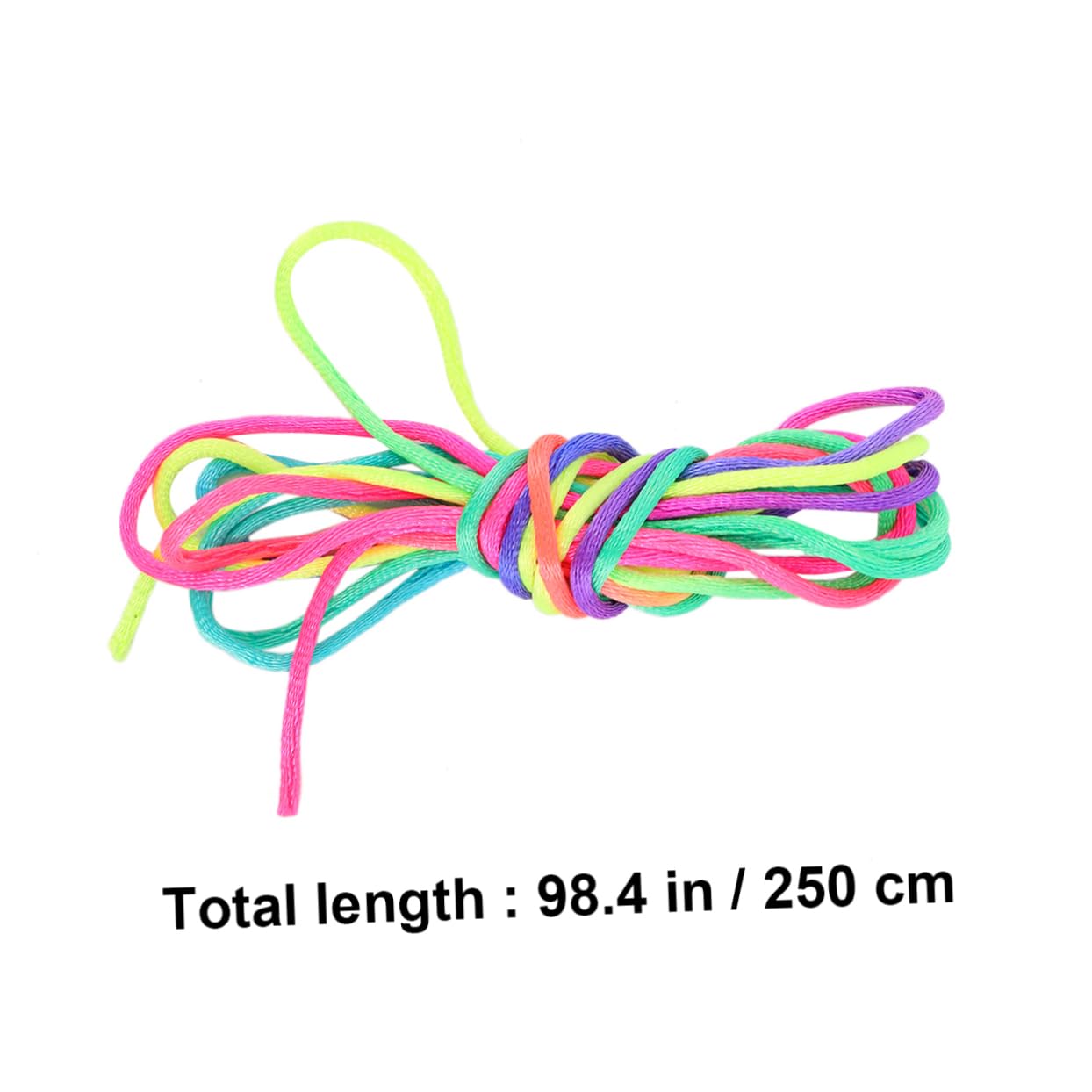 ARTSEWPLY 10pcs Rainbow Finger Rope Game Creative Educational for Durable Strings Interactive Fun for Family Friends for Outdoor Activities and Brain Development