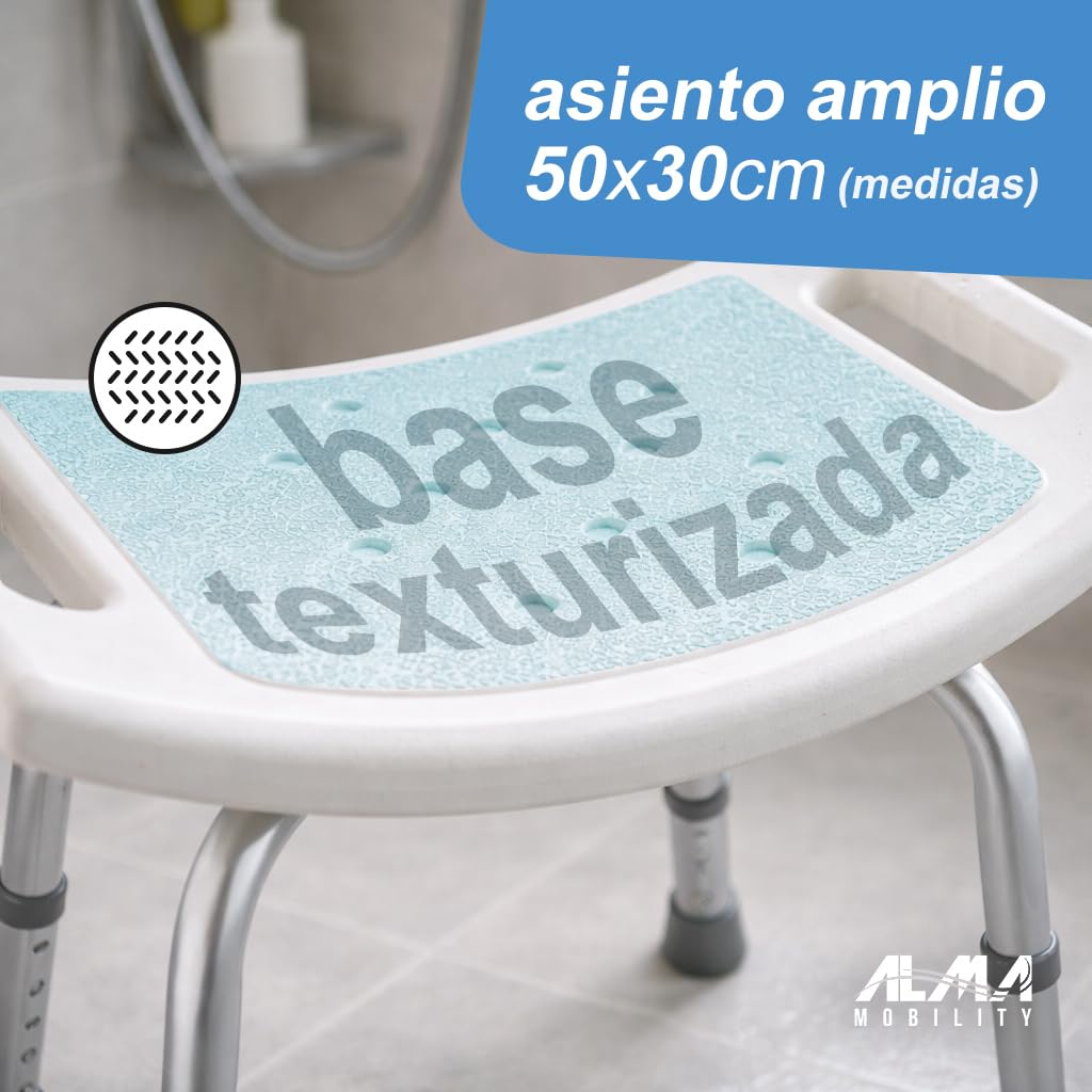 Banco de Banho em Alumínio Alma
