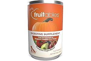 Fruitables Pumpkin Digestive Supplement For Dogs