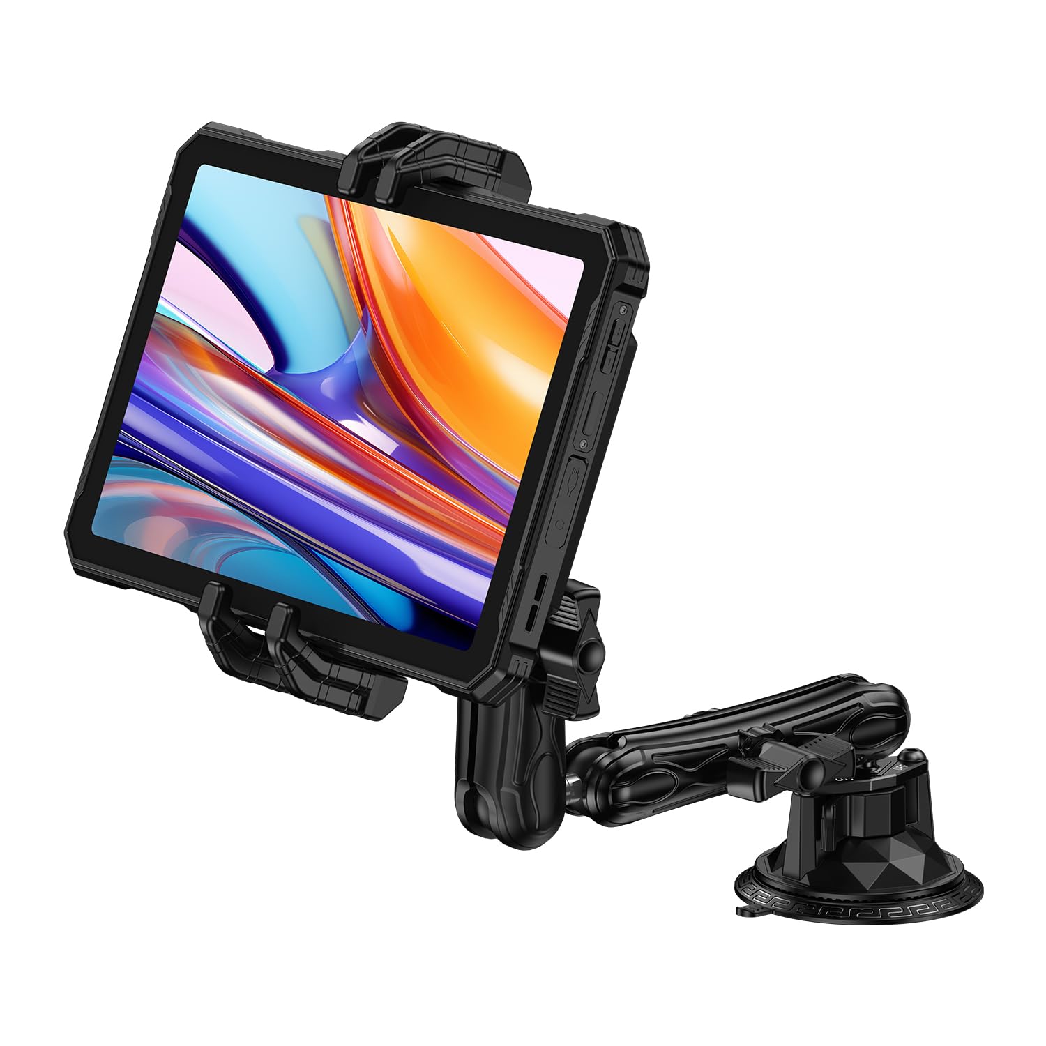 Ulefone Armor Mount Max UAN02, Supporto per Tablet per Camion e Auto, da Applicare sui Parabrezza e Superfici Lisce, Compatibile con Armor Pad, e Telefoni Mobile con una Larghezza 14,25 cm e 21,75cm