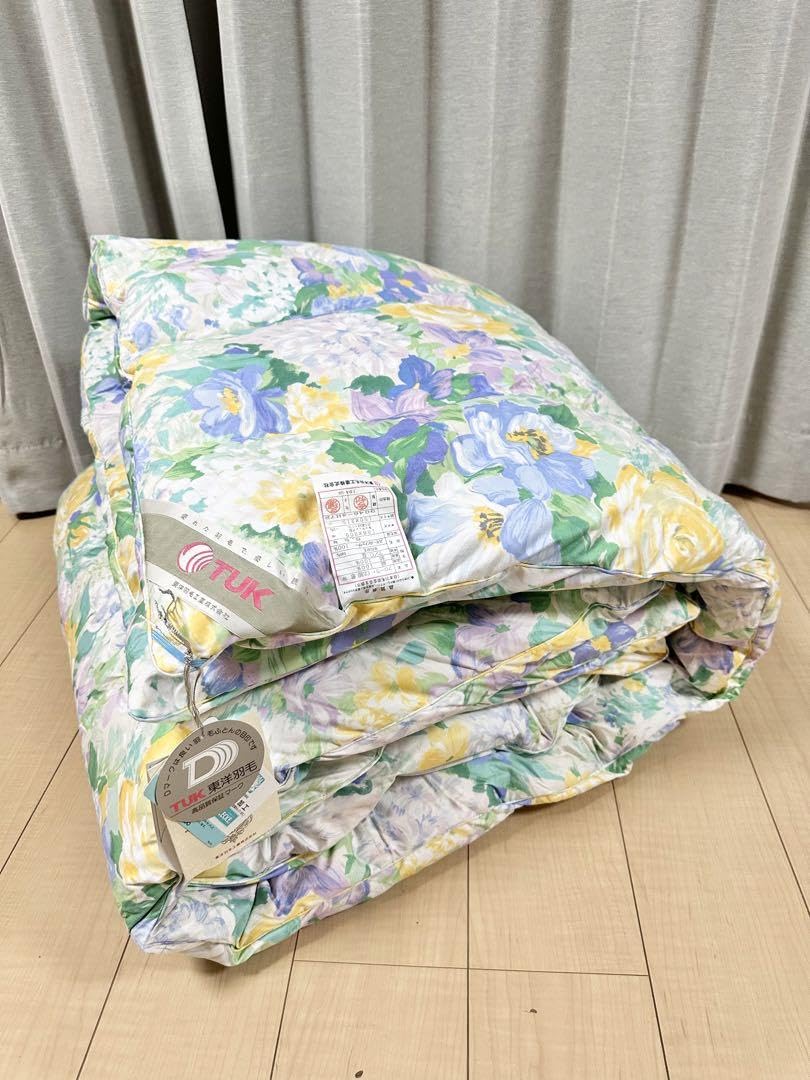 Amazon｜【】東洋羽毛 高級 羽毛 敷布団 ベットパット 枕 セット w  