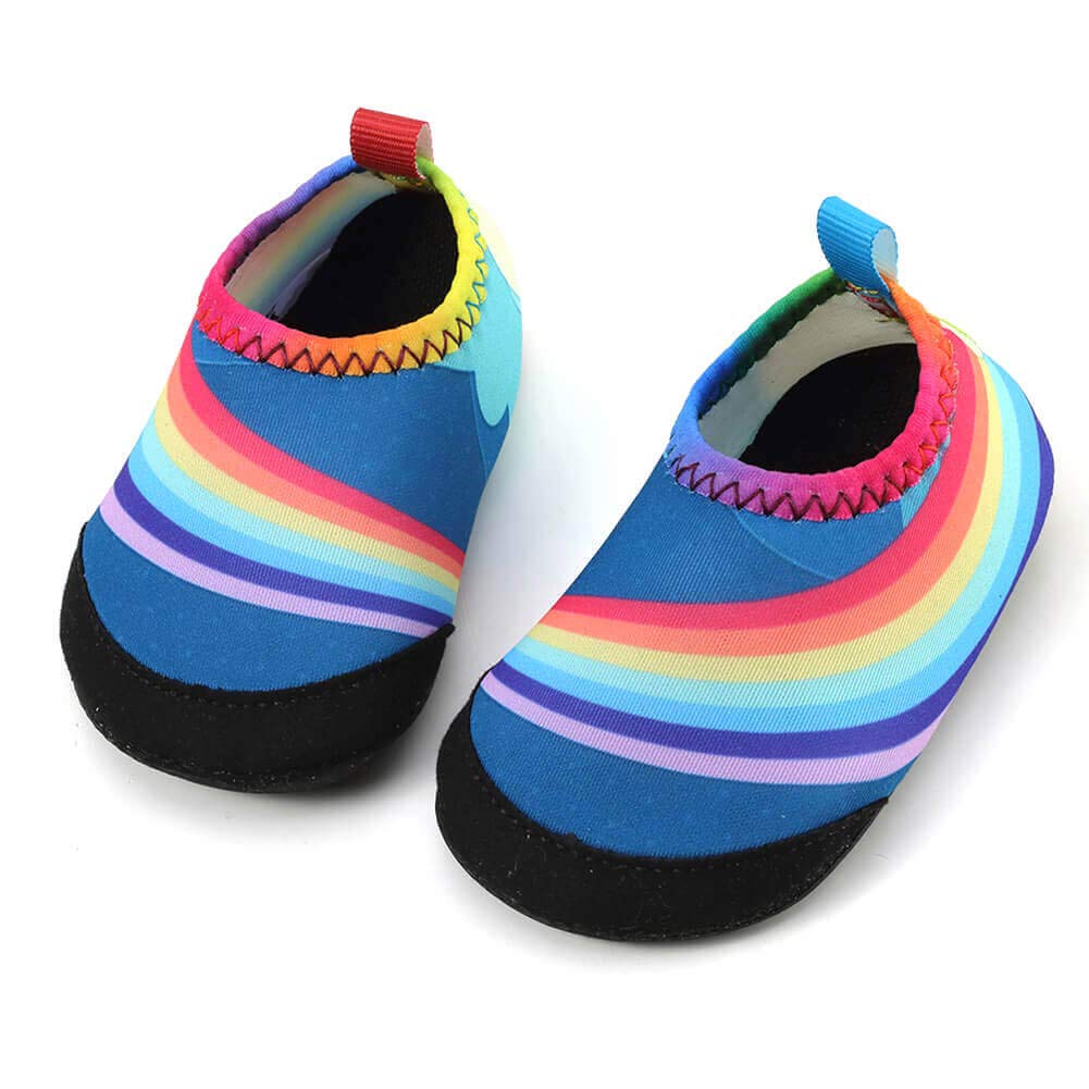 Kids Boy Girl Water Shoes Baby Beach Swim Shoes Toddler Barefoot Skin Aqua Sock for Pool Garden Yoga