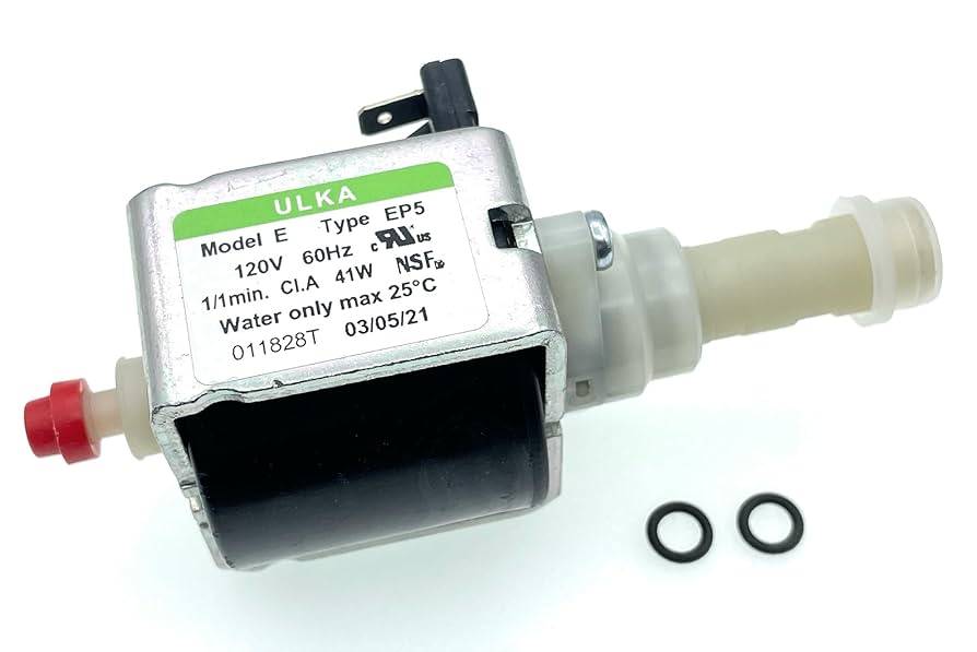エスプレッソマシン 電磁ウォーターポンプ ULKA EX5 120V60Hz新品 31TN+P+0x5L.jpg_BO30,255,255,