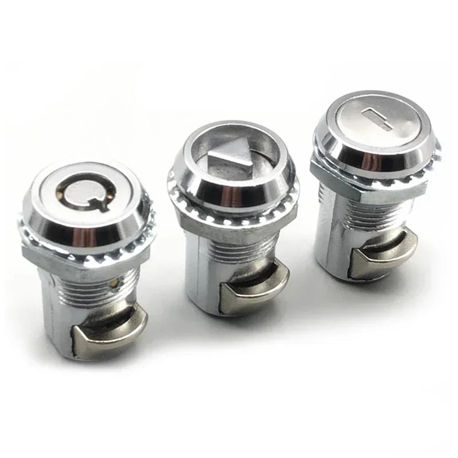 Serrure cylindrique triangulaire MA097 et loquet de porte d'armoire