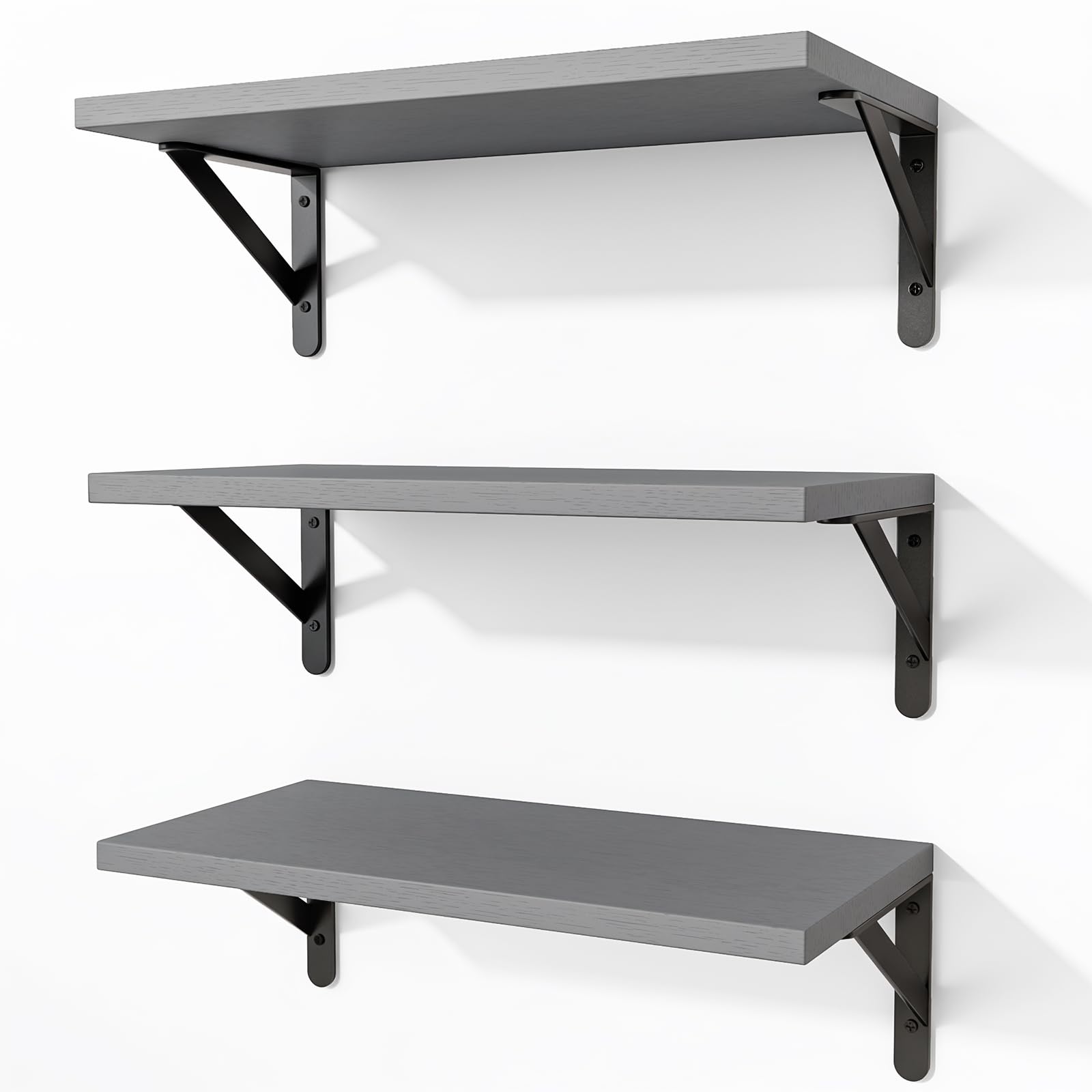 Fixwal Floating Shelves - Set of 4 -14