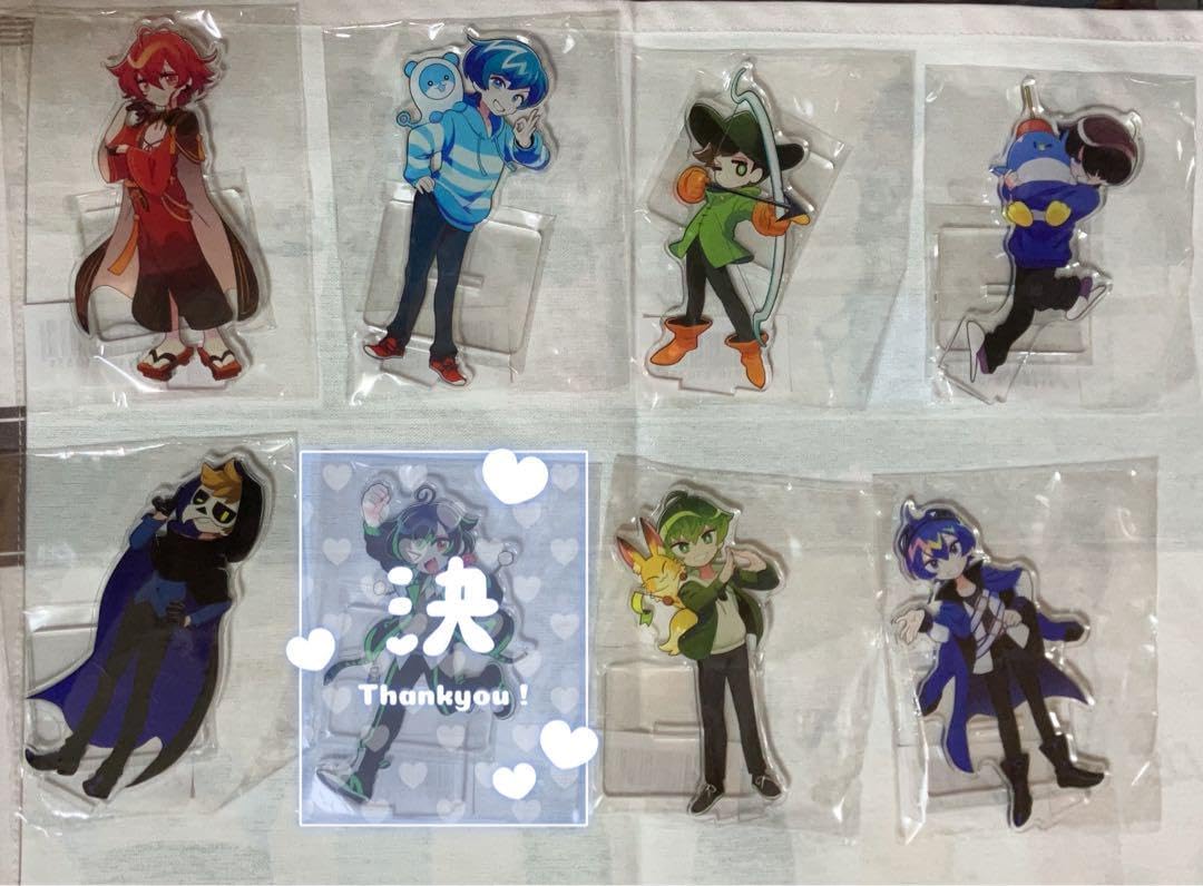 とびユニ アクスタ全種 とびだせユニバース 中華 アクリルスタンド 影