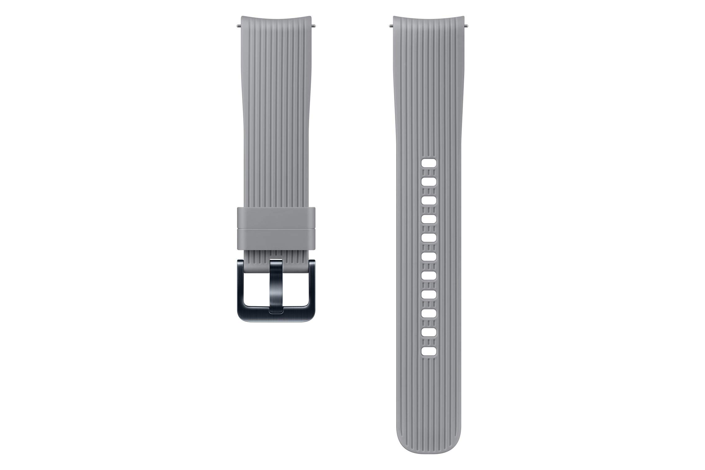 Samsung Silikon Armband (20mm) für Galaxy Watch 42 mm, Grau
