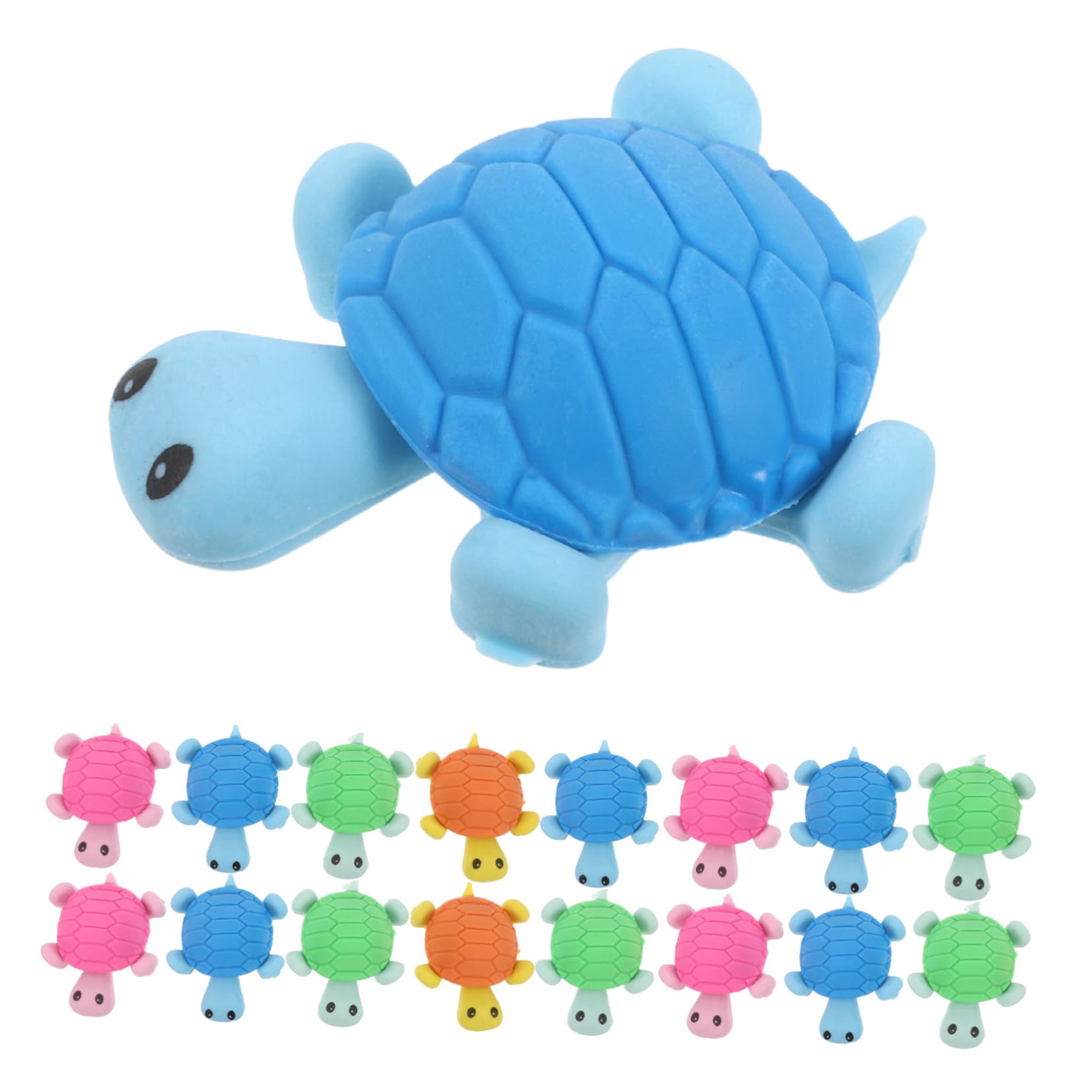 36 Pezzi Mini Forma di Piccolo Rettili Gommini Animali da Scrivania Set di Eraser Mini per Scuola Regali per Classe e Gadget Festa