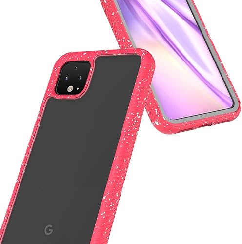 Miniatura 4 de Funda transparente resistente para Google Pixel 4, funda híbrida a prueba de golpes, protector de pantalla integrado, serie Guardian, funda para
