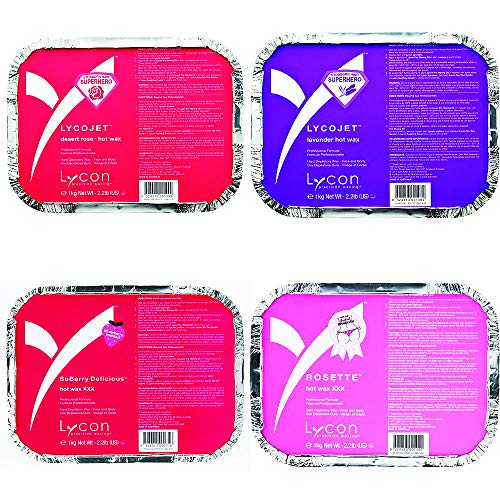 Lycon Set ( Rosette, So Berry Delicious, Desert Rose, & Lavender Wax )