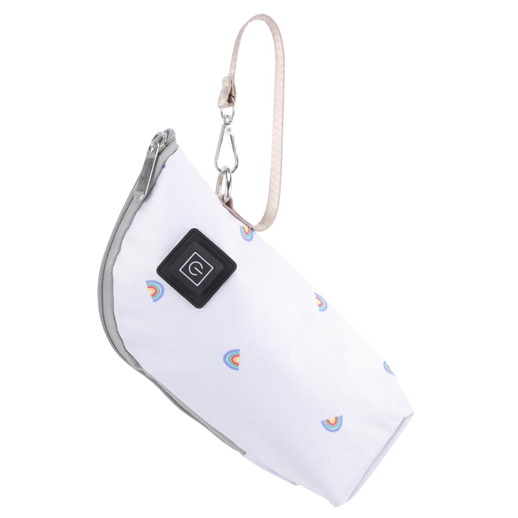 VICASKY 2pièces -biberon Portable Usb Pour à De Température Conserve Lait Maternel Chaud Et Pratique Pour Sorties Gris Arc-ciel