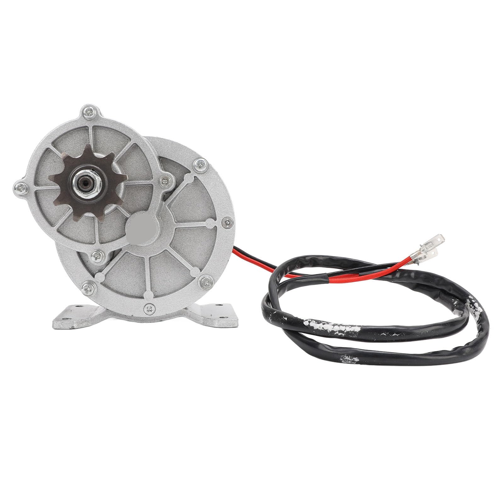 Motore Elettrico a Ingranaggi da 24 V 650 W, Motore a Corrente Continua con Spazzole e Ingranaggi, 3150 Giri/min, Lega di Alluminio, Bassa Generazione di Calore, Elevata Torsione