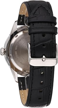 Armitron Men's Day/Date Function Croco-Grain Leather Strap Watch, 20/5048