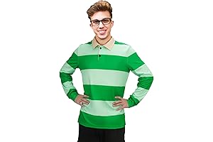 Steve Green Striped Shirt