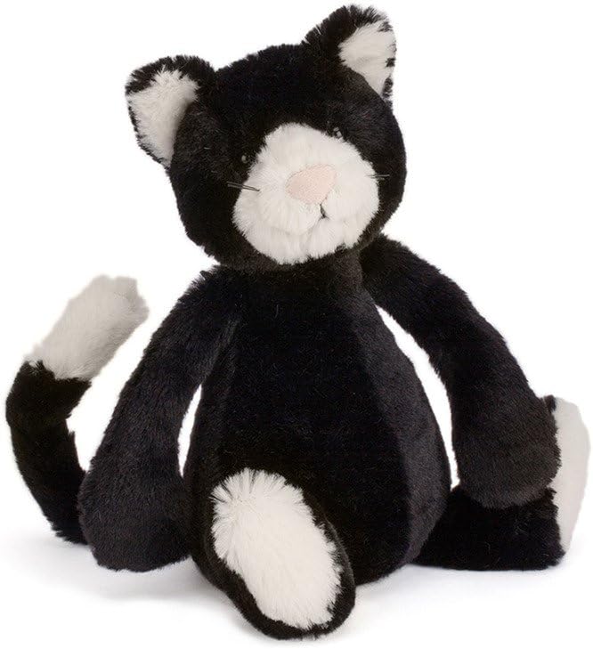 Jellycat Bashful Black and White Cat Stuffed Animal Togo Ubuy