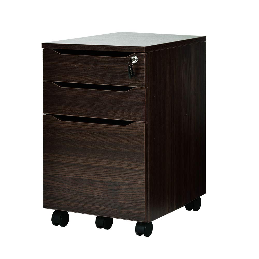 Amazon.co.jp: ROZI デスクワゴン サイドワゴン オフィスワゴン 袖机