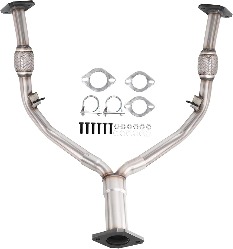 Tubo Y do escapamento em aço inoxidável 409 ZHRUIHAN para Infiniti G37 Sedan AWD 3.7L V6 2009–2013 – 1 unidade