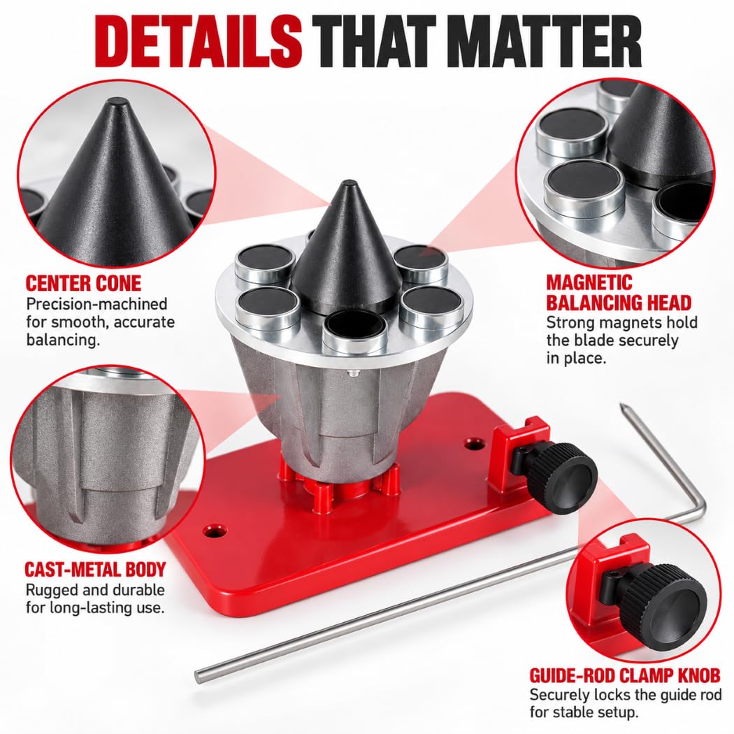 Equilibrador Cuchilla cortacésped para STIGA Multiclip 547 Ae Kit