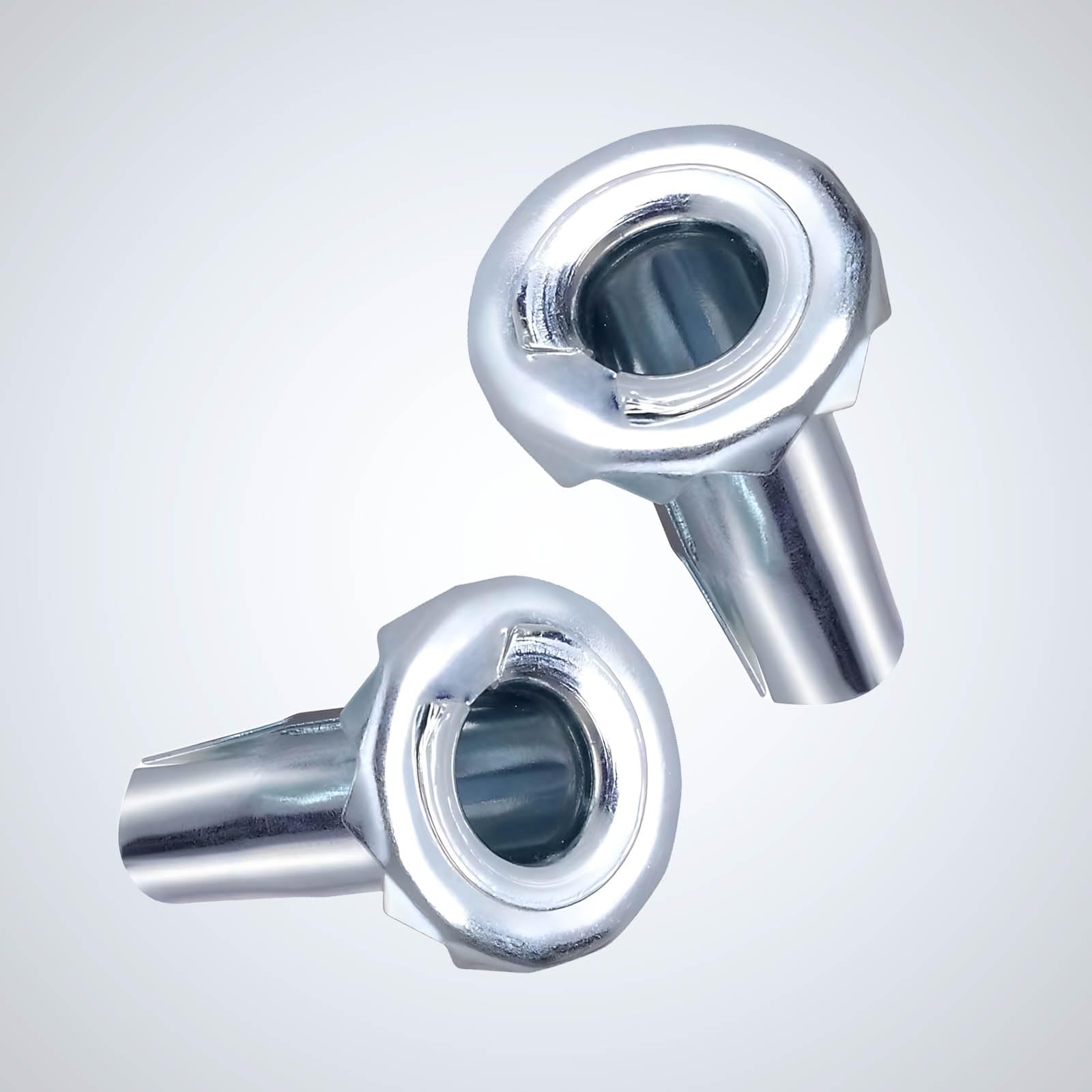 Caster Socket Snapklik.com : 20 PCS Caster Sockets Sleeve, Metal Caster Stem Inserts ...