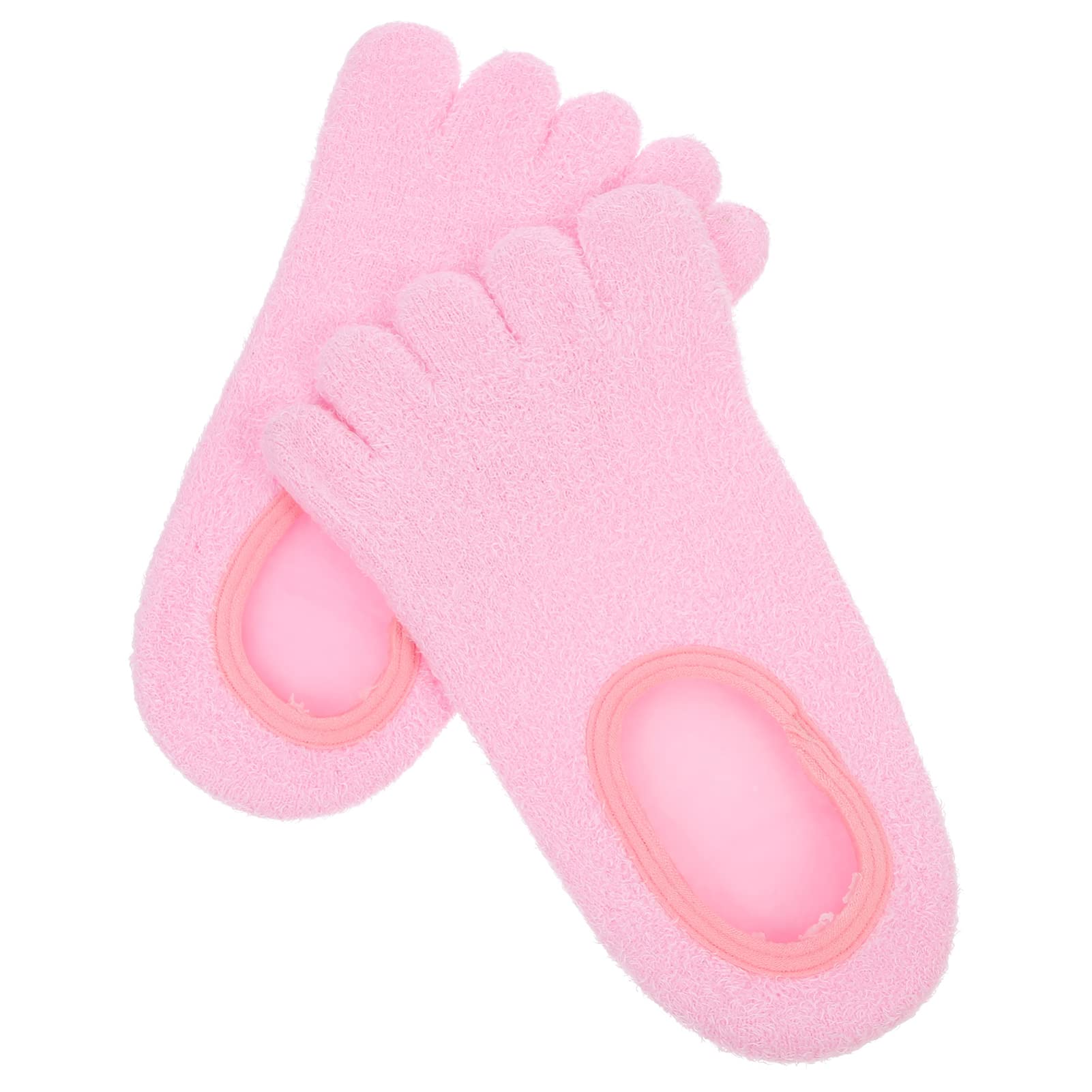 LIFKOME 1Pair Moisturizing Gel Foot Socks Spa Cover for Dry Skin Treatment Essential Oil Care for Feet Durable and Portable Foot Care Supplies for Home Pedicure