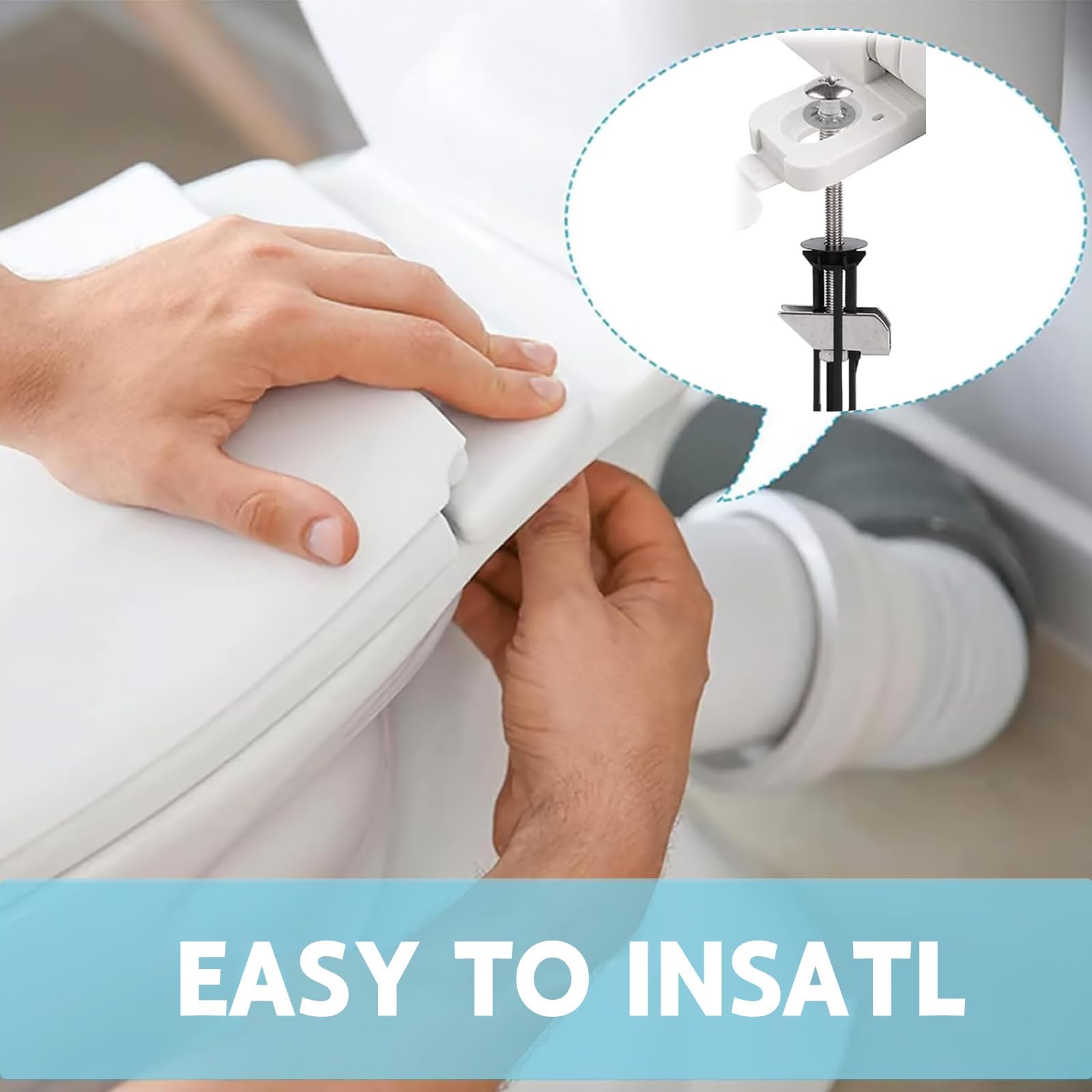 Toilet Seat Bolts Fittings Kit - Image 3
