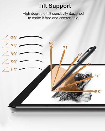Miniatura 6 de EMR Stylus para 2 bolígrafos notables con borrador, bolígrafo de repuesto para tableta Notable 2, bolígrafos digitales con nivel de presión 4096,