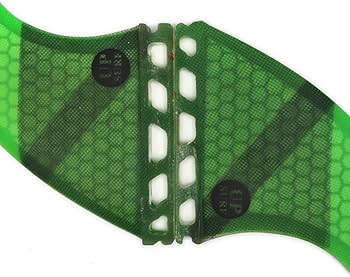 サーフボードフィン グリーン 白い星 サーフボードフィン グリーン サーフボードフィン グリーン 白い星 サーフボードフィン グリーン