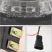 Vista 5 de Winjet WJ30-0065-09 luces proyectoras para la neblina con halo de LED para Dodge, Durango y Ram