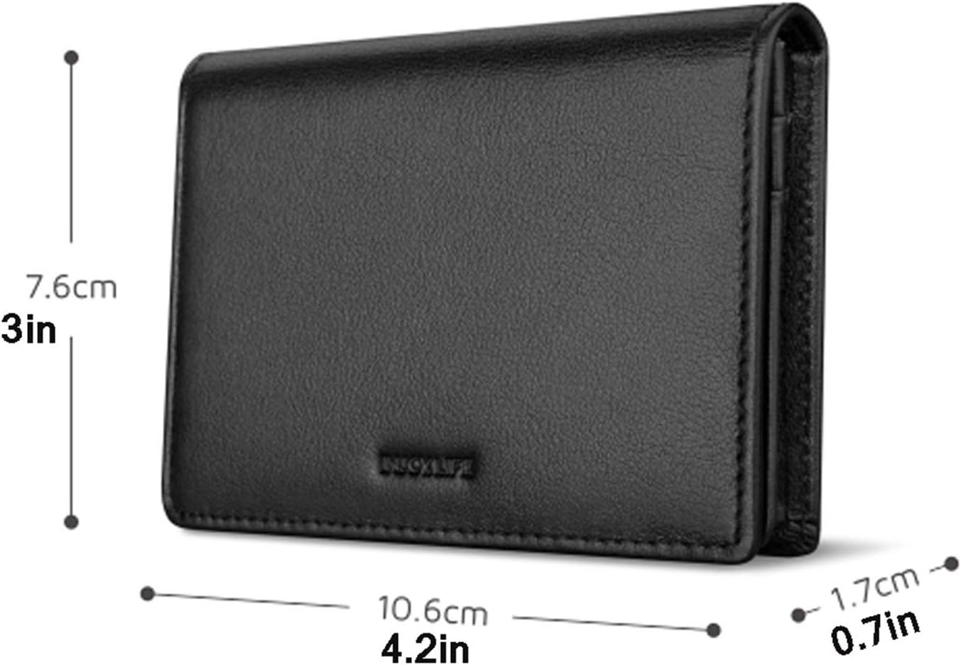 Multifunctional and Large Capacity Business Card Holder, Case, PU Leather Name Universal