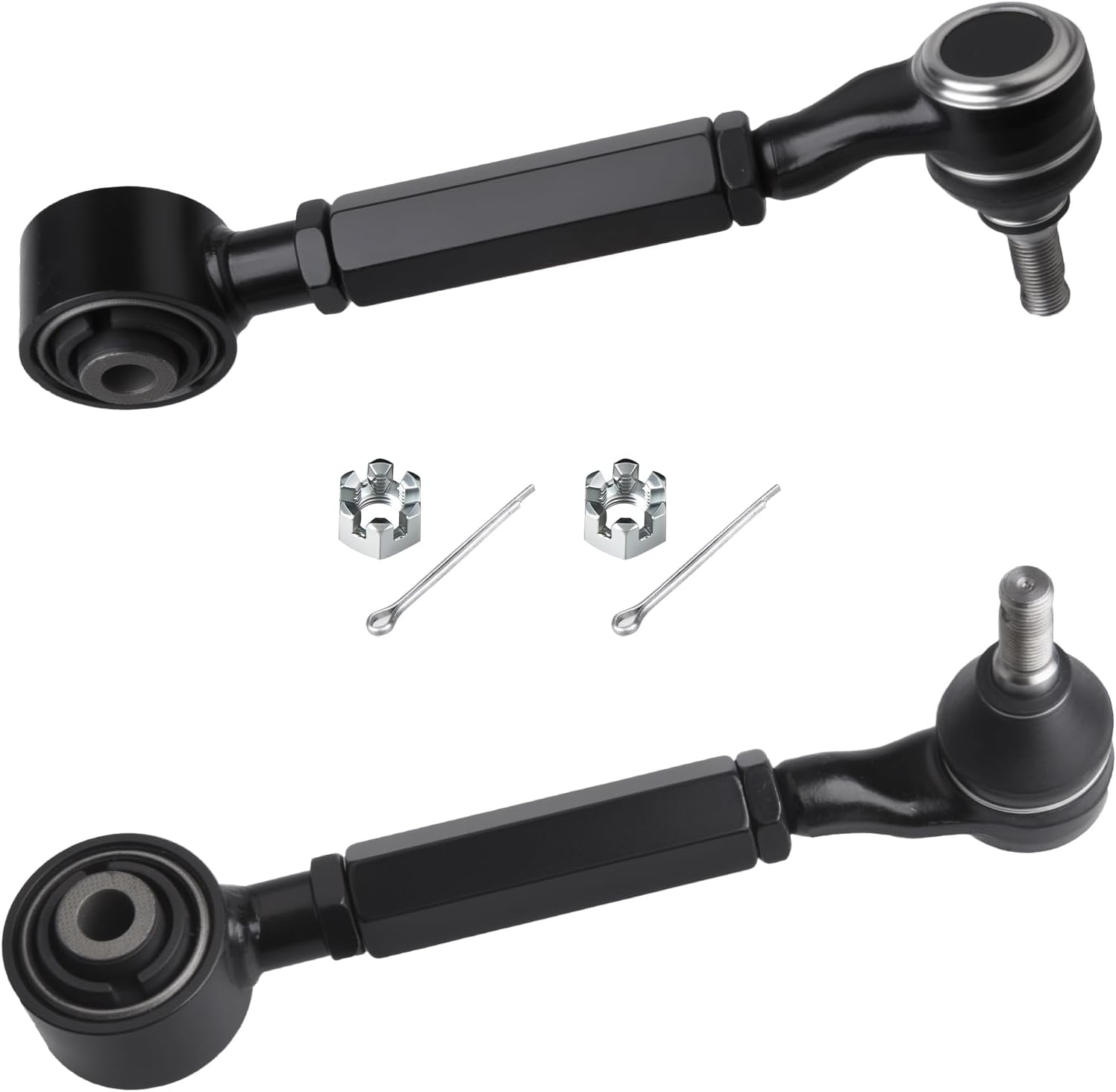 KEYOOG 2Pc Set K621873 Rear Upper Control Arm and Ball Joint Assembly Fit For 2001-2006 Ac-ura MDX,04-08 TSX /2003-2007 Ho-nda Accord,99-04 Odyssey,03-08 Pilot Passenger Driver Side Suspension