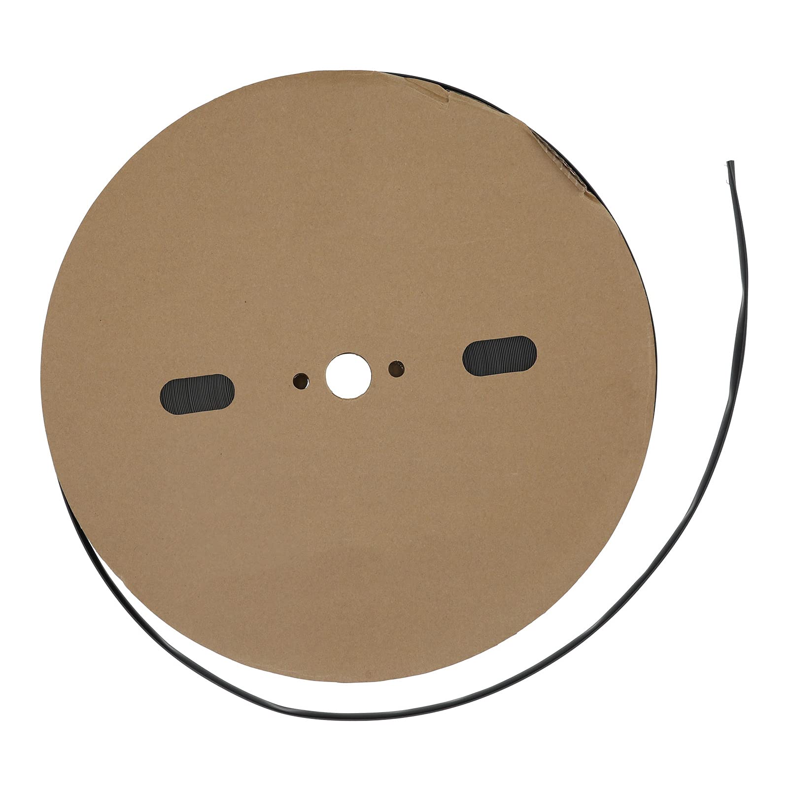 Funda termorretráctil de 15 mm - Tubo de Pared Simple de poliolefina de 100 m para protección de Cables eléctricos Envoltura de Aislamiento Los Cables se Encoge a 7,5 mm