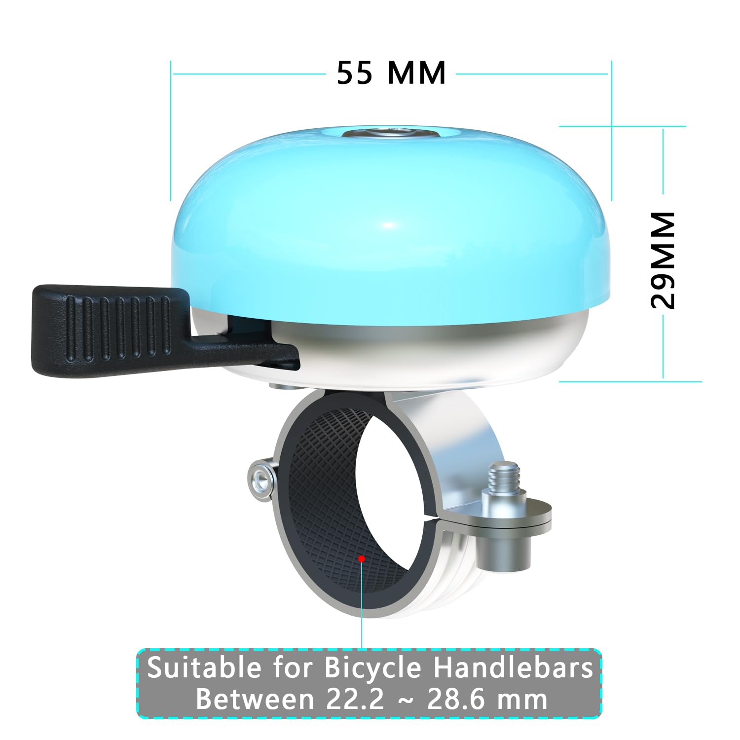 Classic Bike Bell - Loud & Easy Install -3