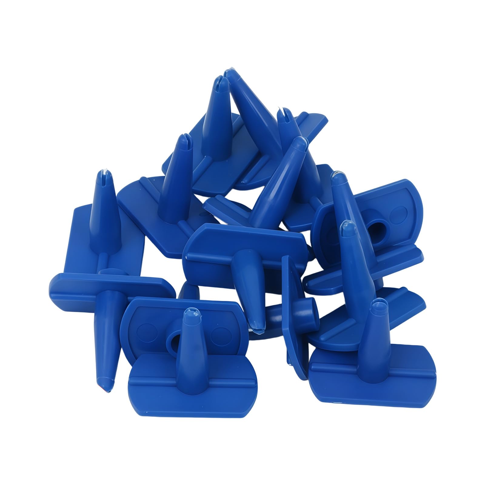 Tsophreniq Blue Weight Fan Shaped Nozzle For Foam Abs Materials 36.5Mm Long Efficient Abs Fan Nozzle For Foam Application Shaped For Sprayer